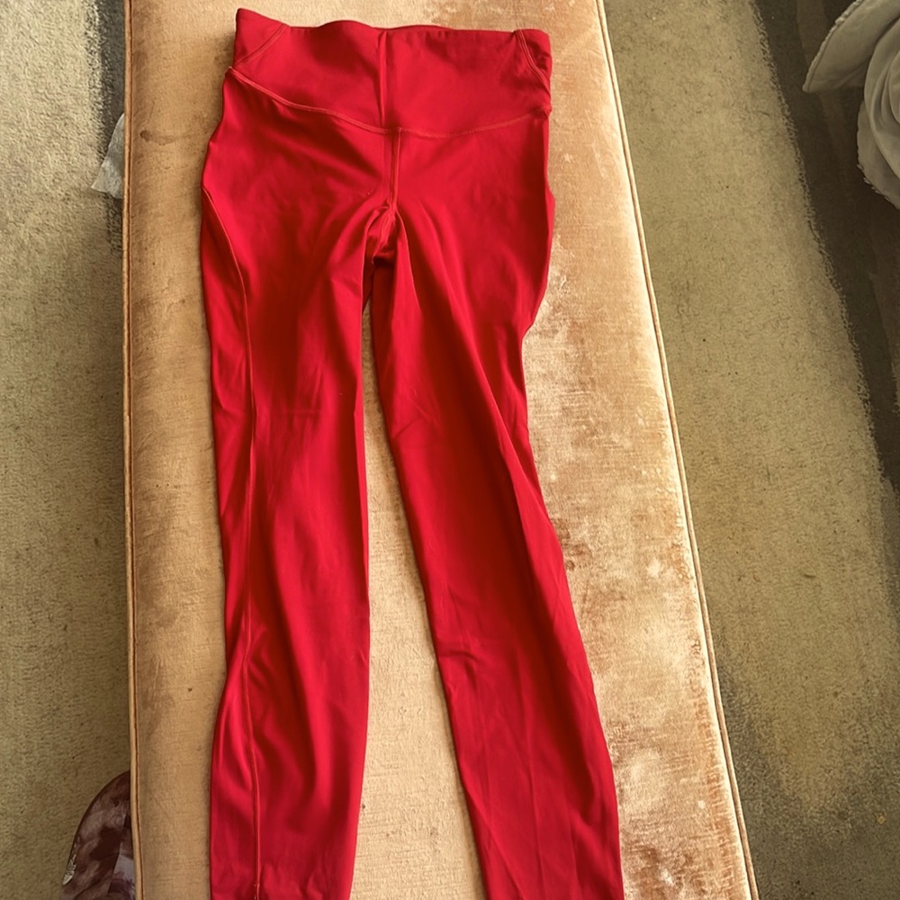 Red Leggings